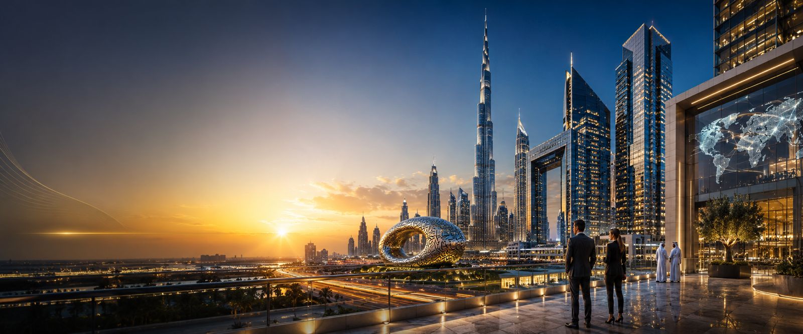 Skyline de Dubái
